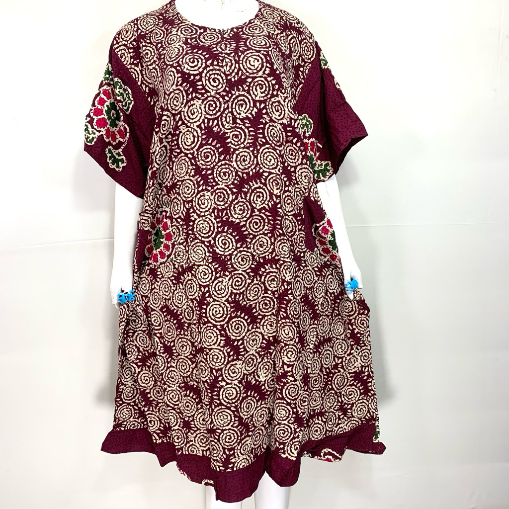 LD 130 Daster Jumbo Batik Pekalongan Sakinah | Daster Batik Sakinah