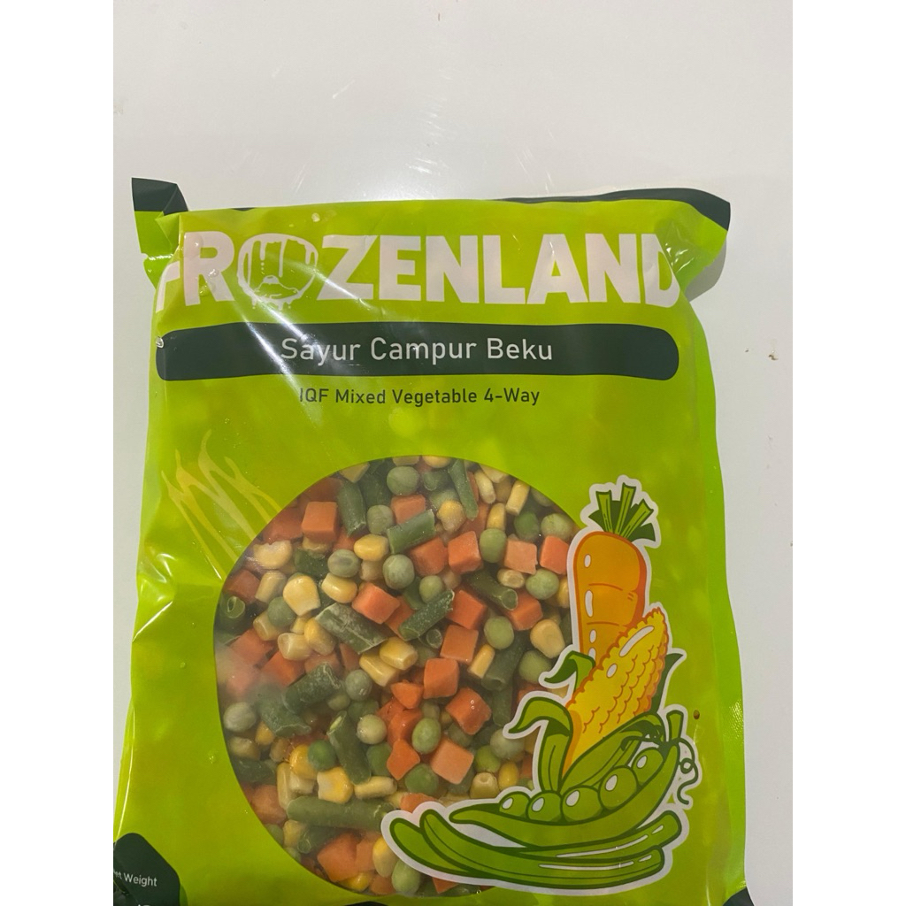 MIX VEGETABLES FROZEN LAND 4 WAYS