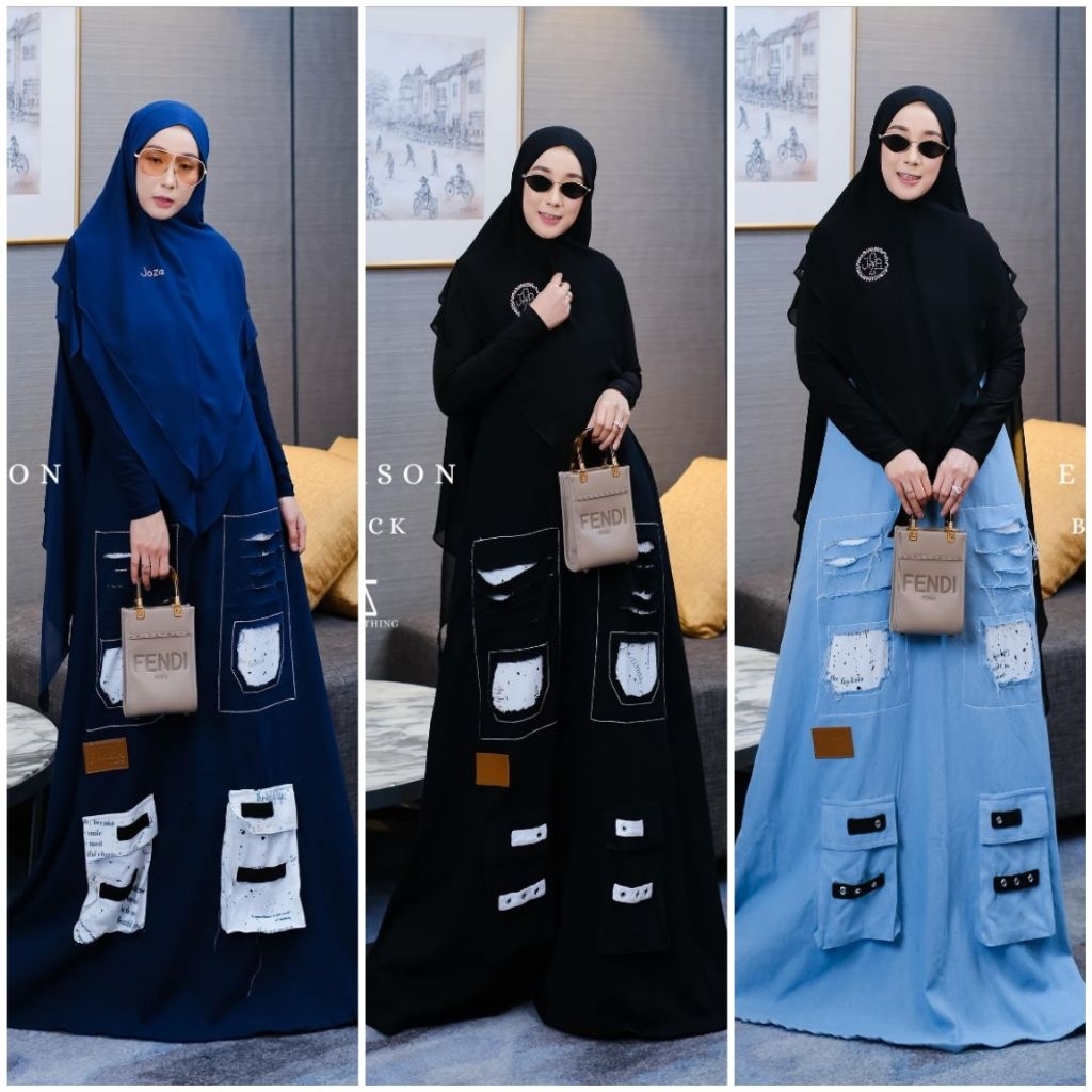 Emerson series by joza denim joza gamis joza ready siap kirim