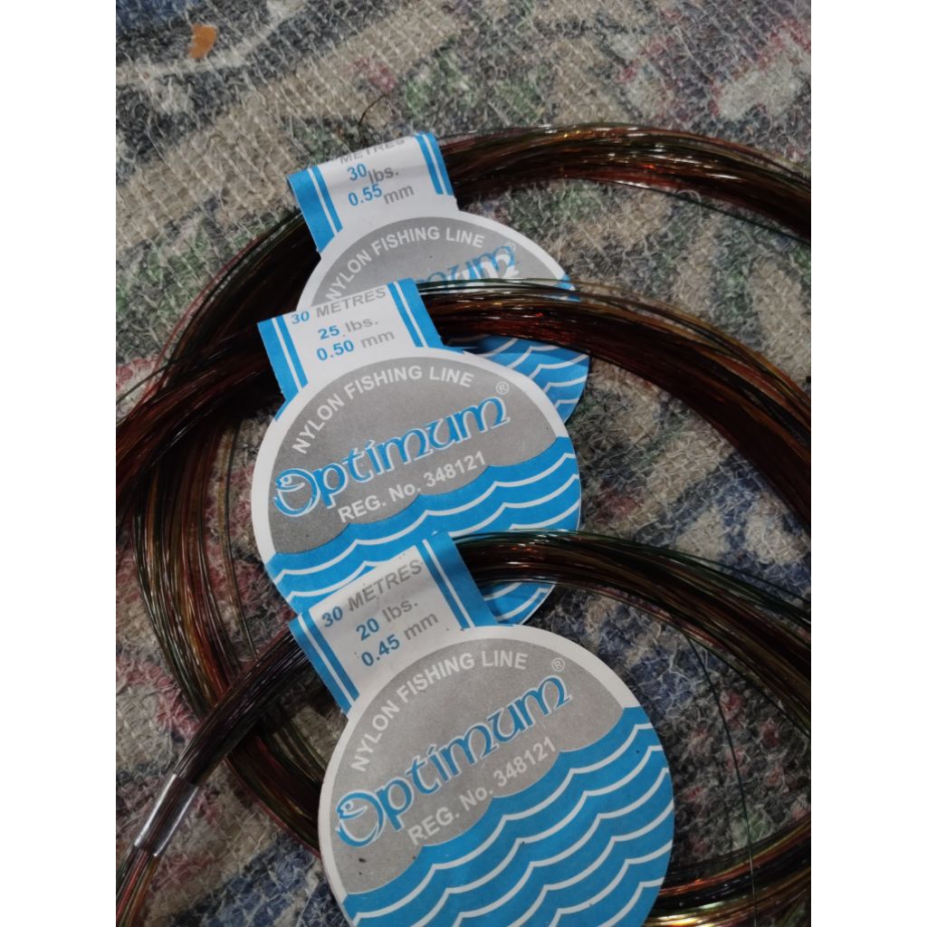 senar pancing mambo optimum meteran/eceran