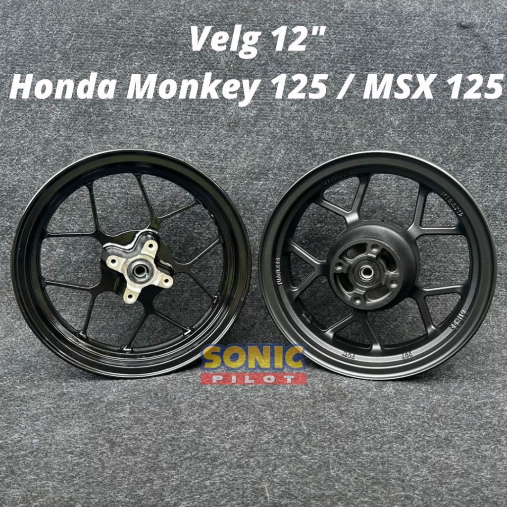 Velg 12' Honda Monkey 125 / MSX 125