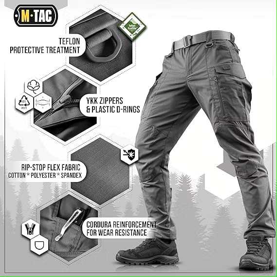 CELANA TACTICAL M-TAC PANJANG/PDL CARGO OUTDOOR