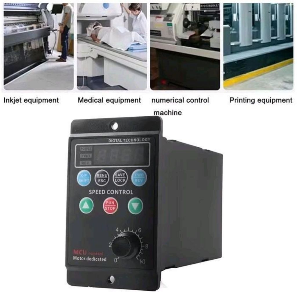 Inverter AC to AC Variable Motor 750w Input 1 Phase Output 3 Phase AC