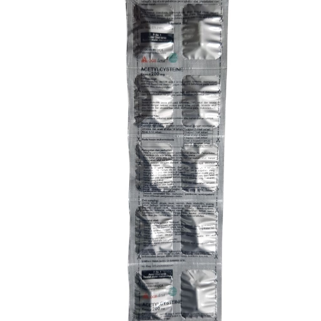 acetylcystein strip dexa original