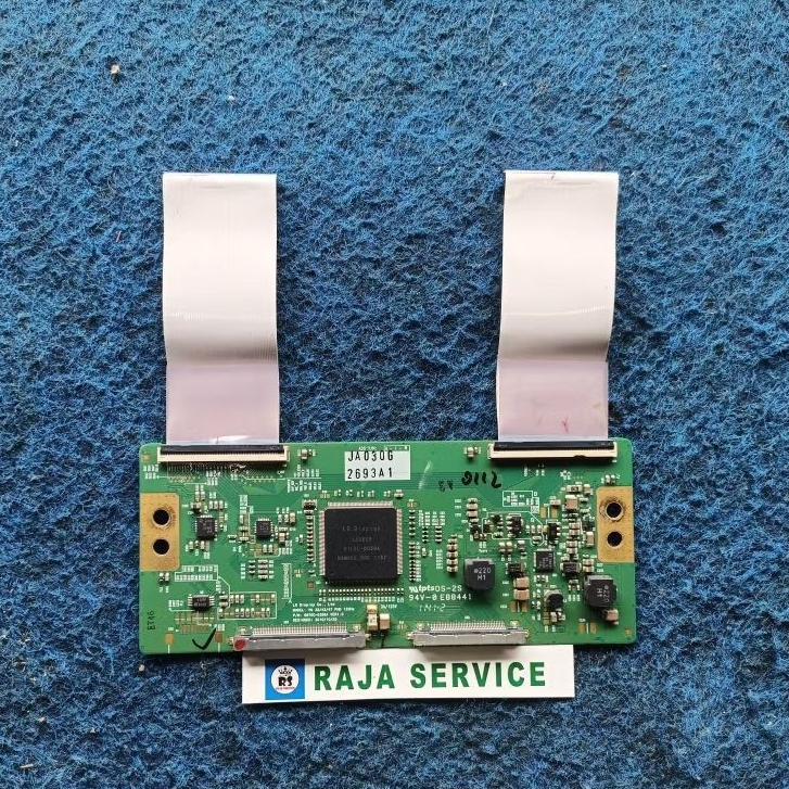 2pcs kabel tv LG 42LW4500 lvds flaxible dari tcon ke panel lcd 60pin