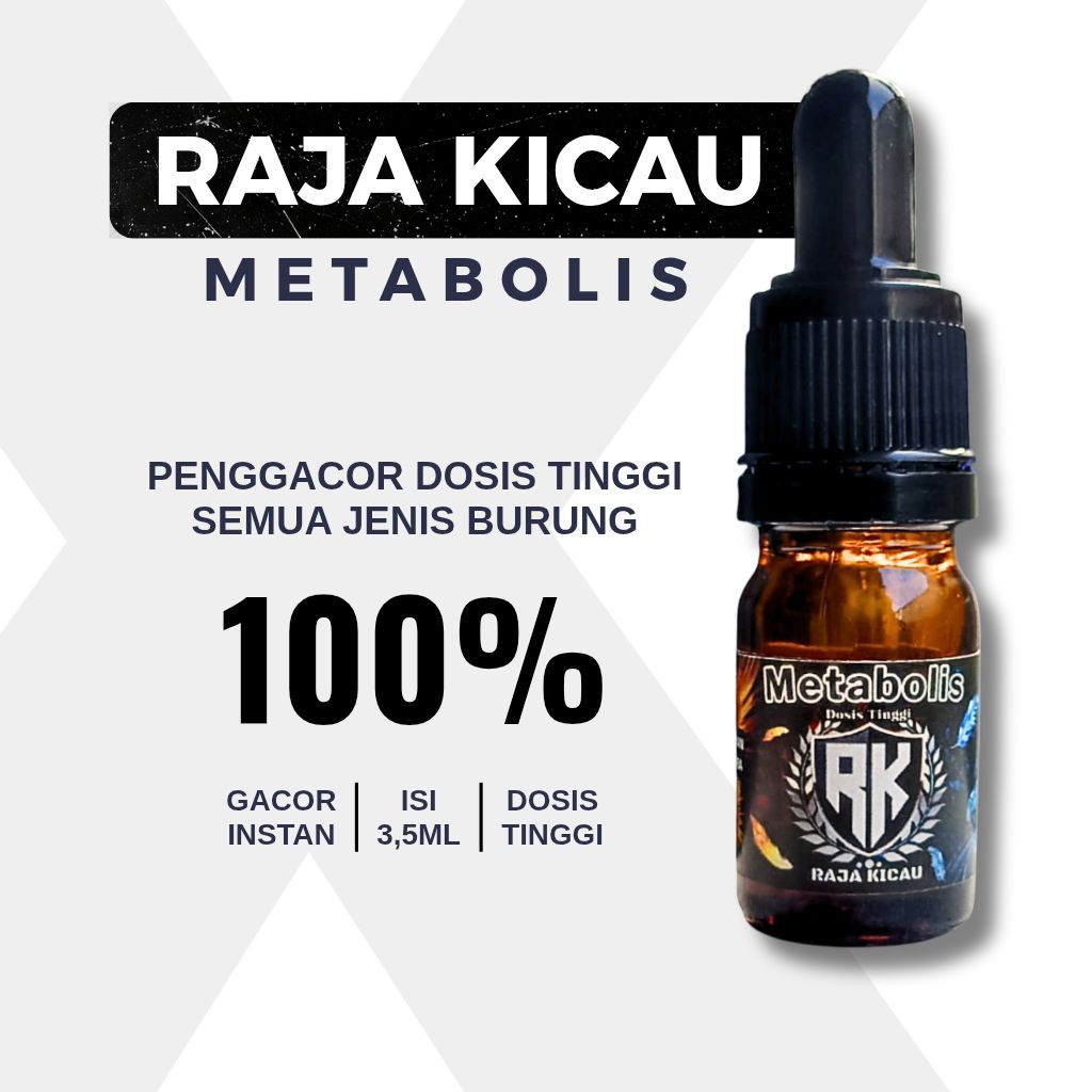 RK Metabolis - Semua Jenis Burung Kicau Sogon Pleci Ciblek Murai Kenari