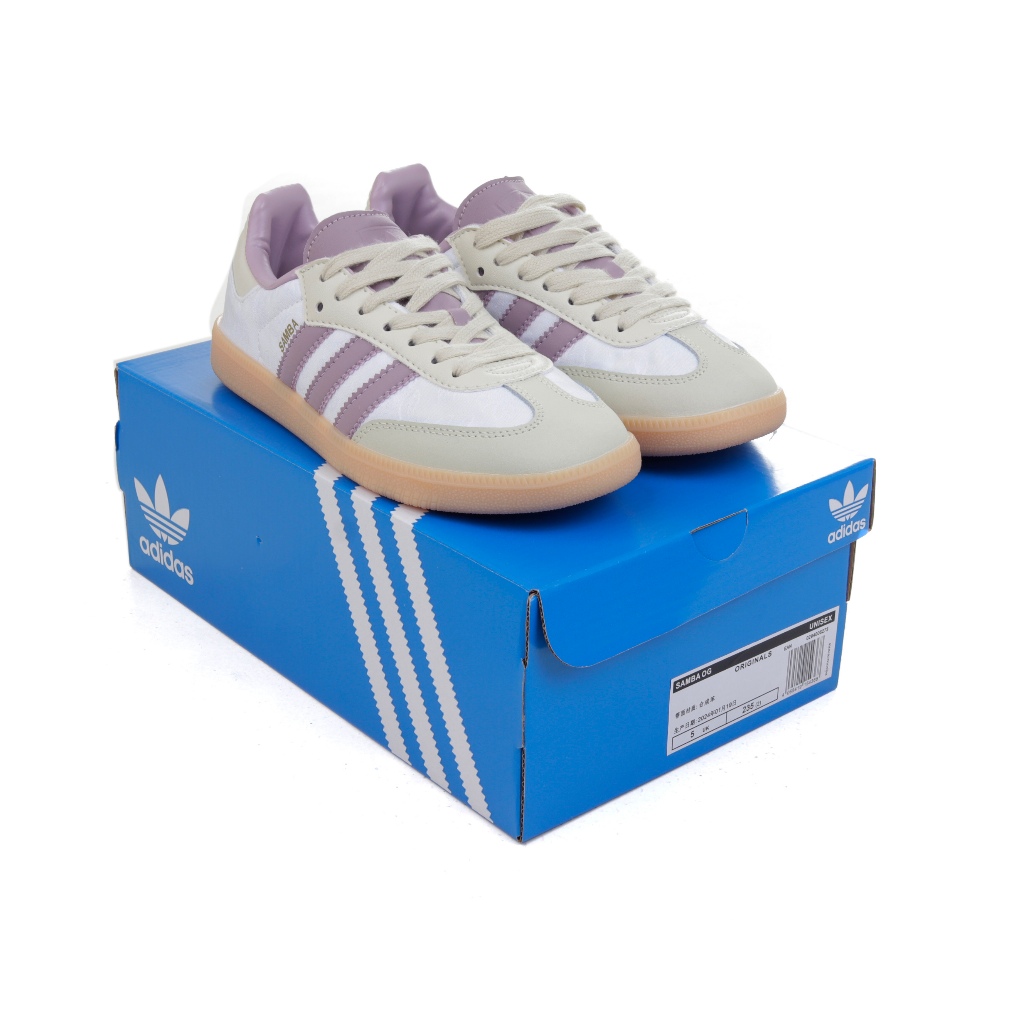Adidas Samba Og Cream Preloved Brown Purple