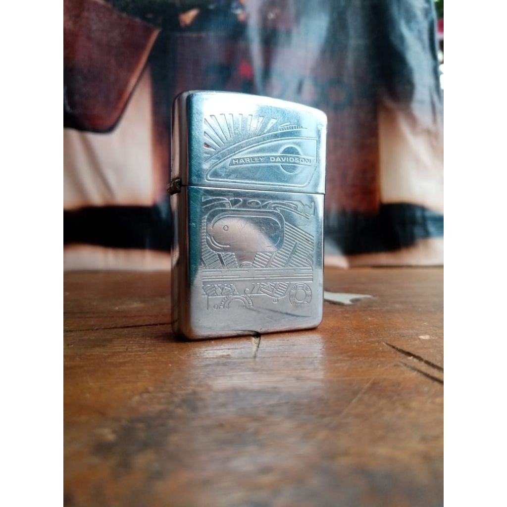 original Zippo Harley davidson Romawi 1995