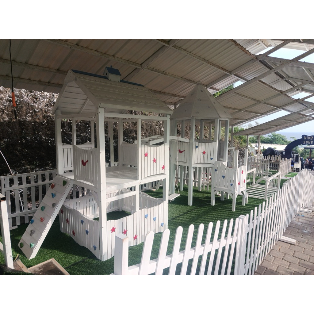 Playground Kayu Castle Type1