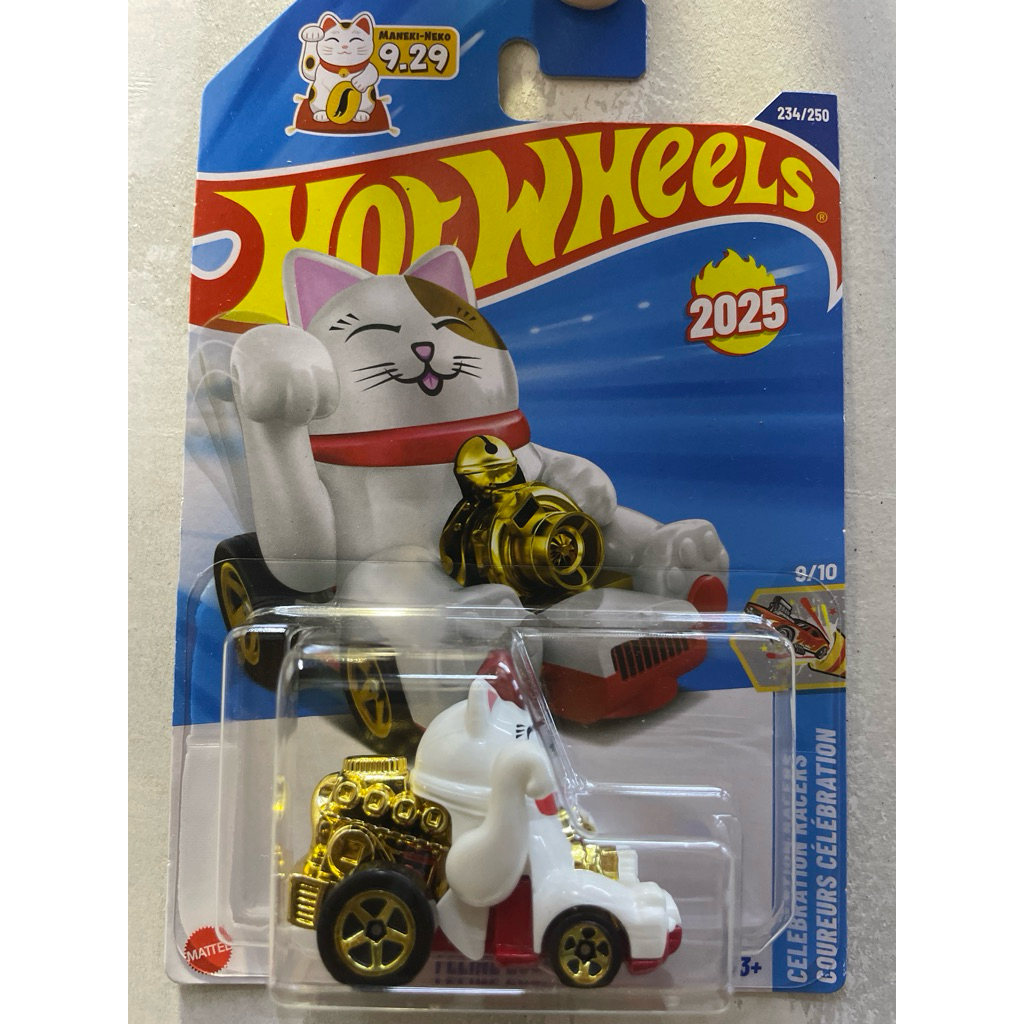 HOTWHEELS FELINE LUCKY