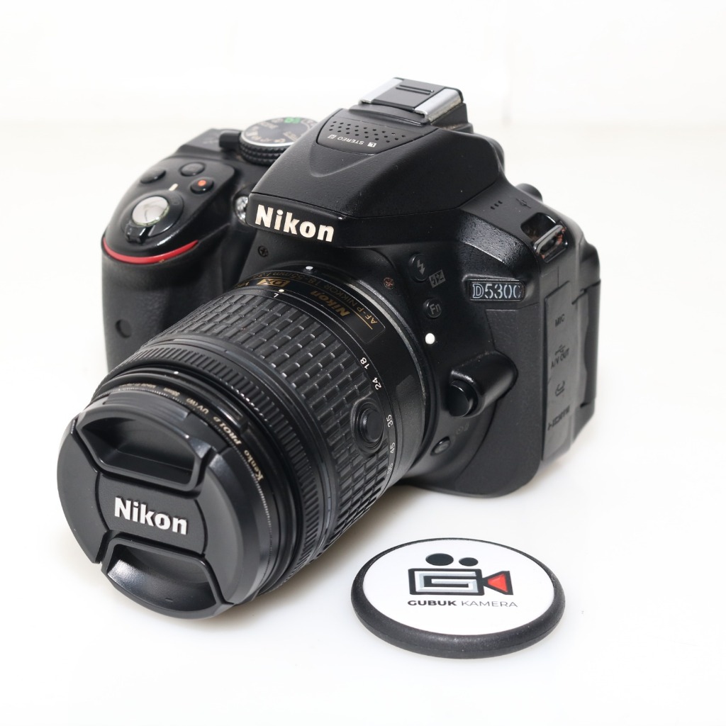 [GUBUK KAMERA] READY STOCK| KAMERA NIKON D5300 + kIT 18-55MM (SECOND) NORMAL MULUS MURAH