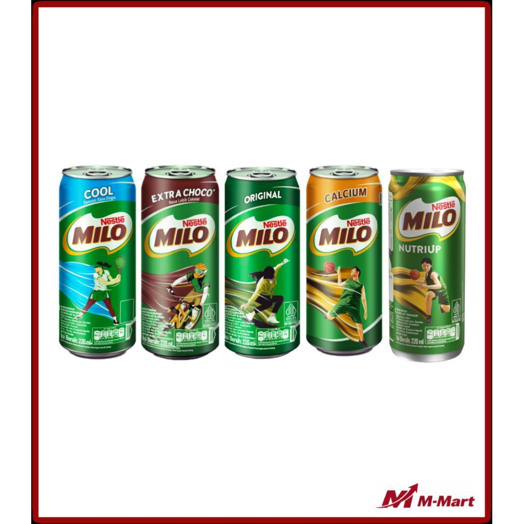 Milo Kaleng 220 ml 1 Dus isi 24