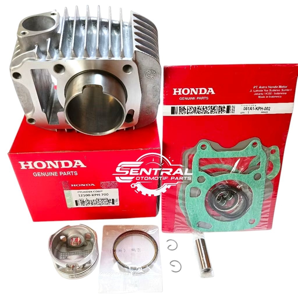 Blok Seher Komplit KPH/KTM + Top Set Honda Karisma Kirana Supra X 125 Karbu Supra X 125 Fi Supra 125