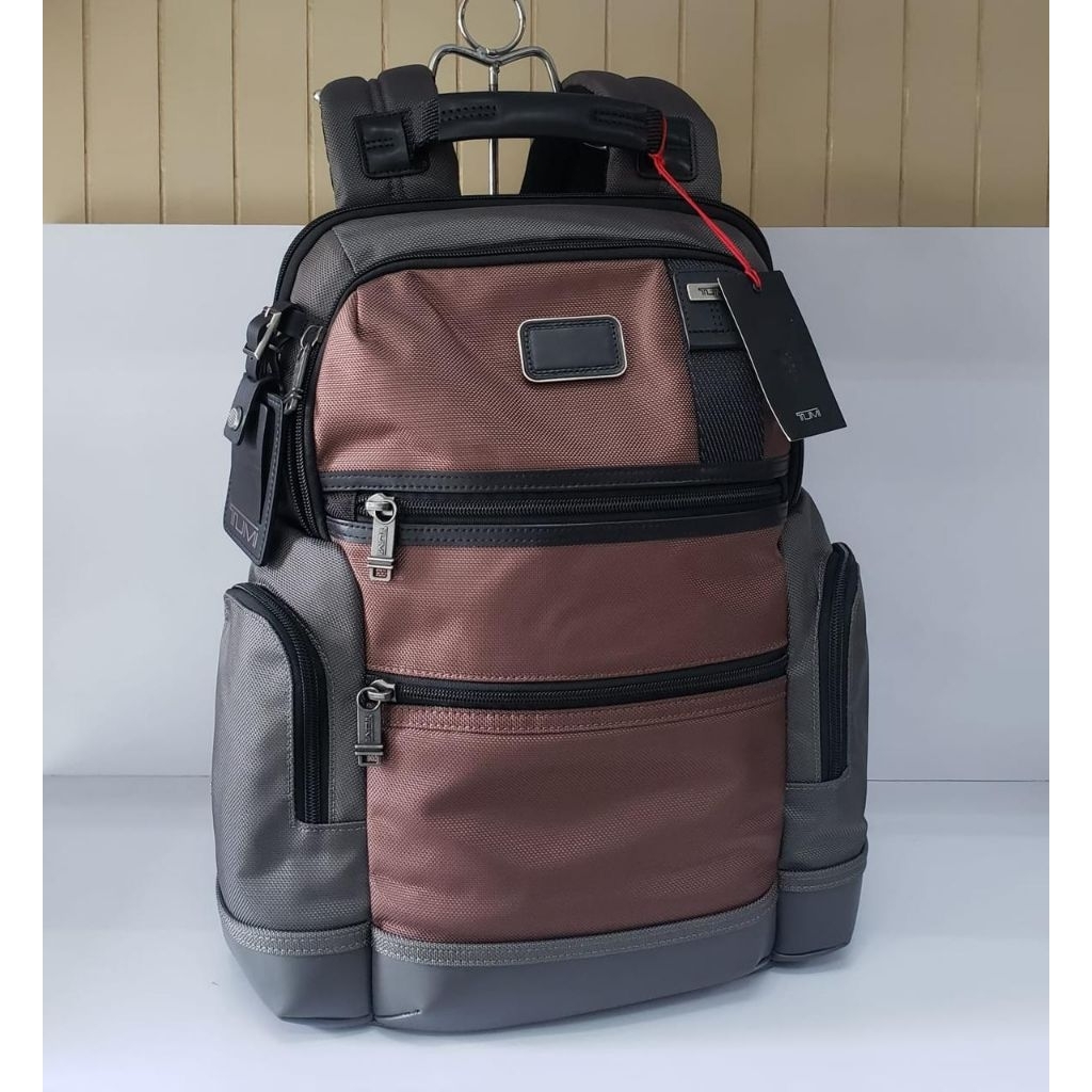 Tumi Parrish Backpack Brown Grey