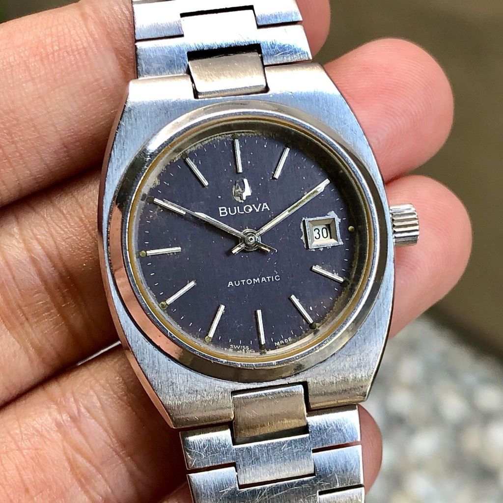 Bulova Automatic Date Swiss Made Mid Size