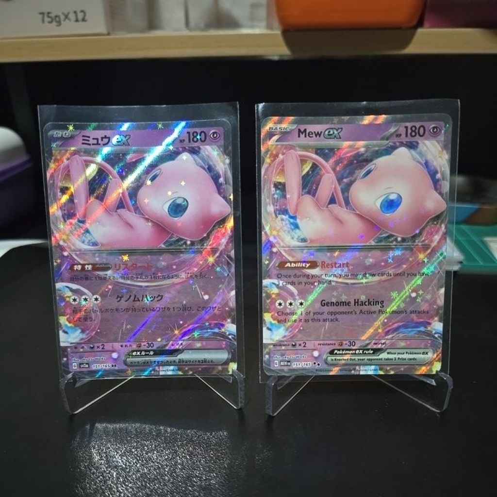 Mew EX - Pokemon TCG English & JAPANESE