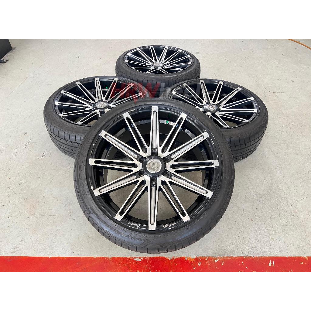 Velg Bekas Mobil LENSO R22 Ban Accelera Iota 275 40 R22 Buat Pajero Hilux Fortuner