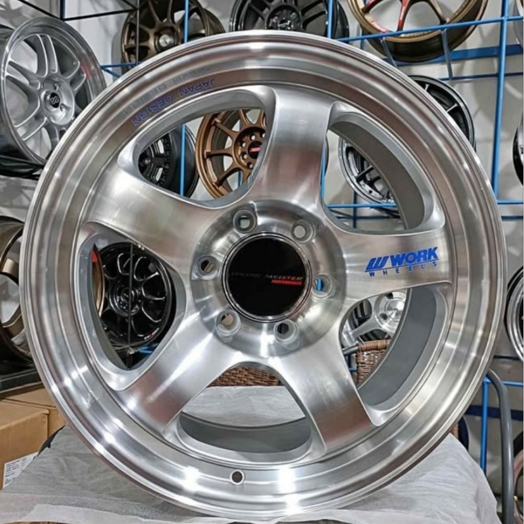 velg r18 work meister ring 18 pcd 6X139,7 velg mobil r18 pajero Hilux velg racing r18 velg mobil off