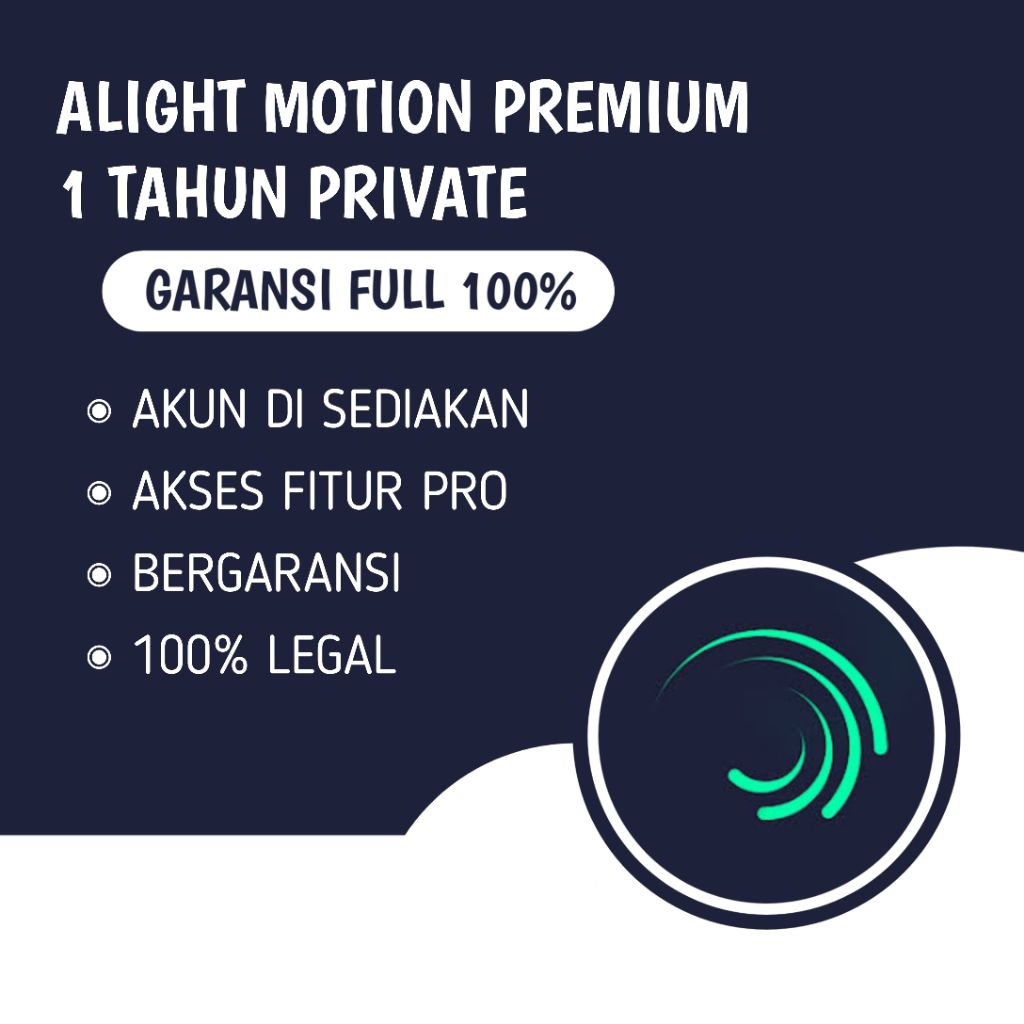 ALIGHT MOTION PRO 1 TAHUN PRIVATE ANDROID & IOS