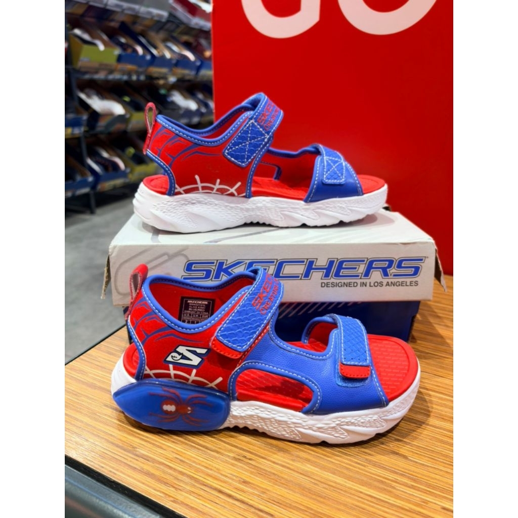 Sepatu sendal anak skechers sandal's kids boy size 33.5 ( 21cm)