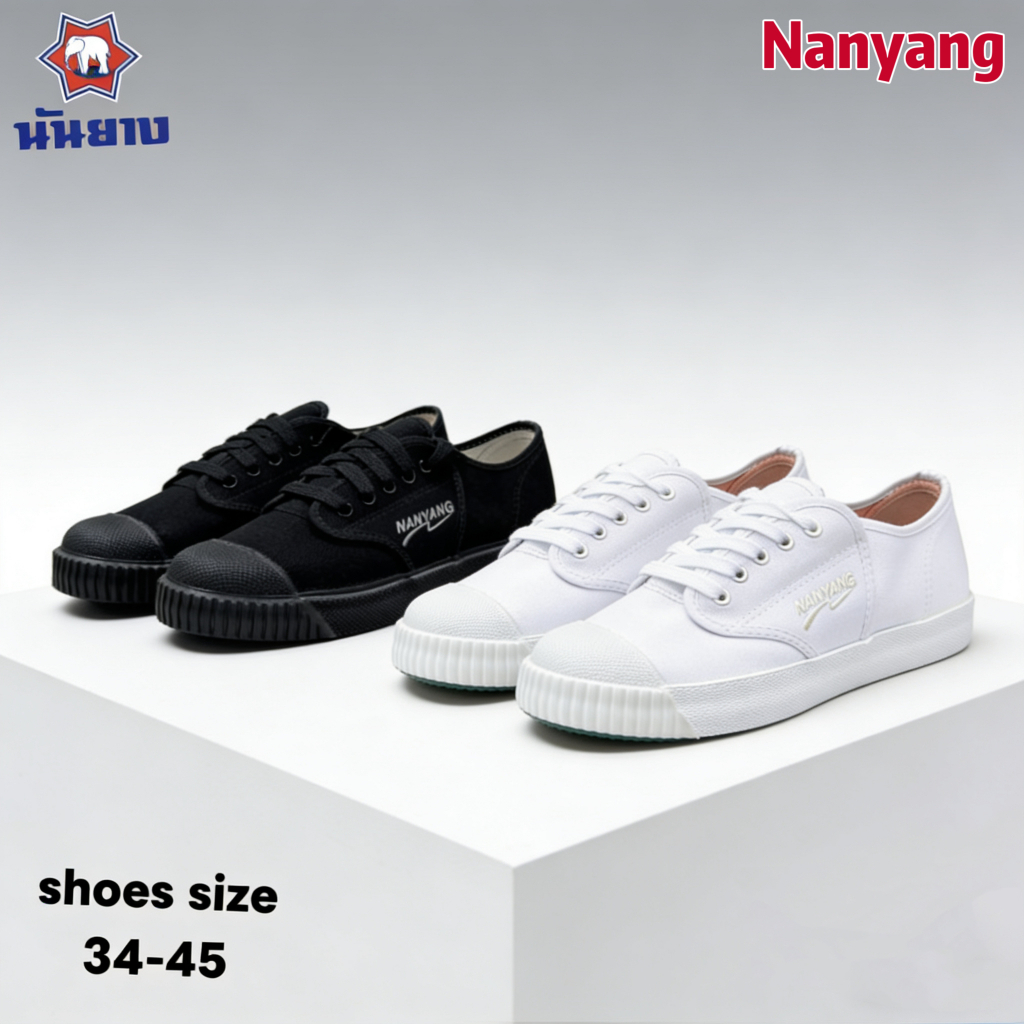 Sepatu Takraw Nanyang Original Anti-Slip ,Kasut Bola Sepak Nanyang KasutSekolah, Sesuaiuntuk Takraw,