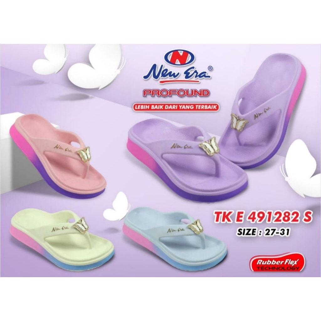 Sandal new era anak cewek TK 491282S