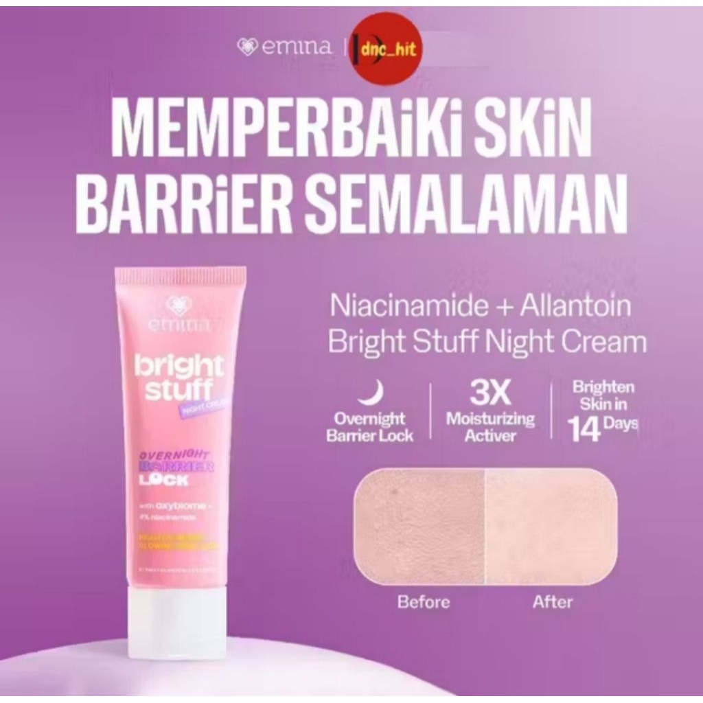 NIGHT CREAM EMINA TERMURAH
