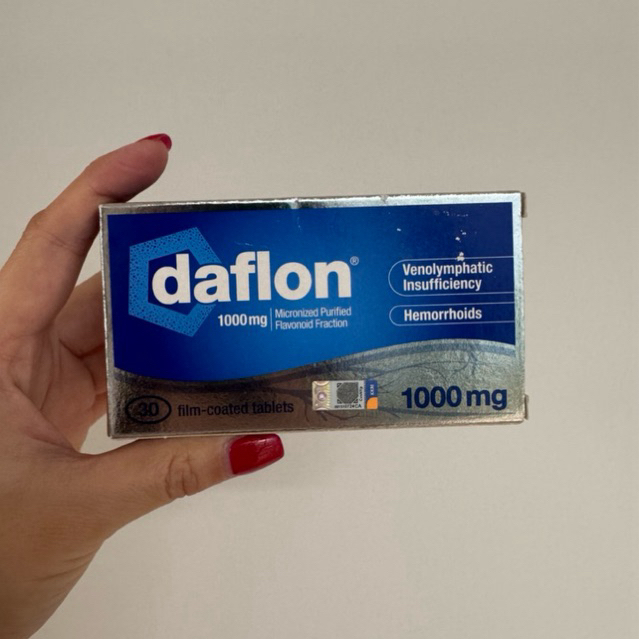 Daflon 1000mg isi 30cap Original Malaysia