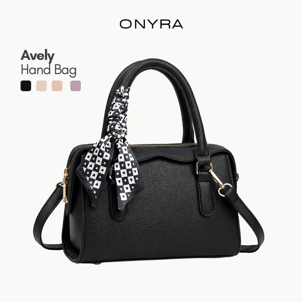 ONYRA Avely Bag Tas Wanita Selempang Woman Sling Bag Fashion Hand Bag Tabung Bahan Kulit Sintetis