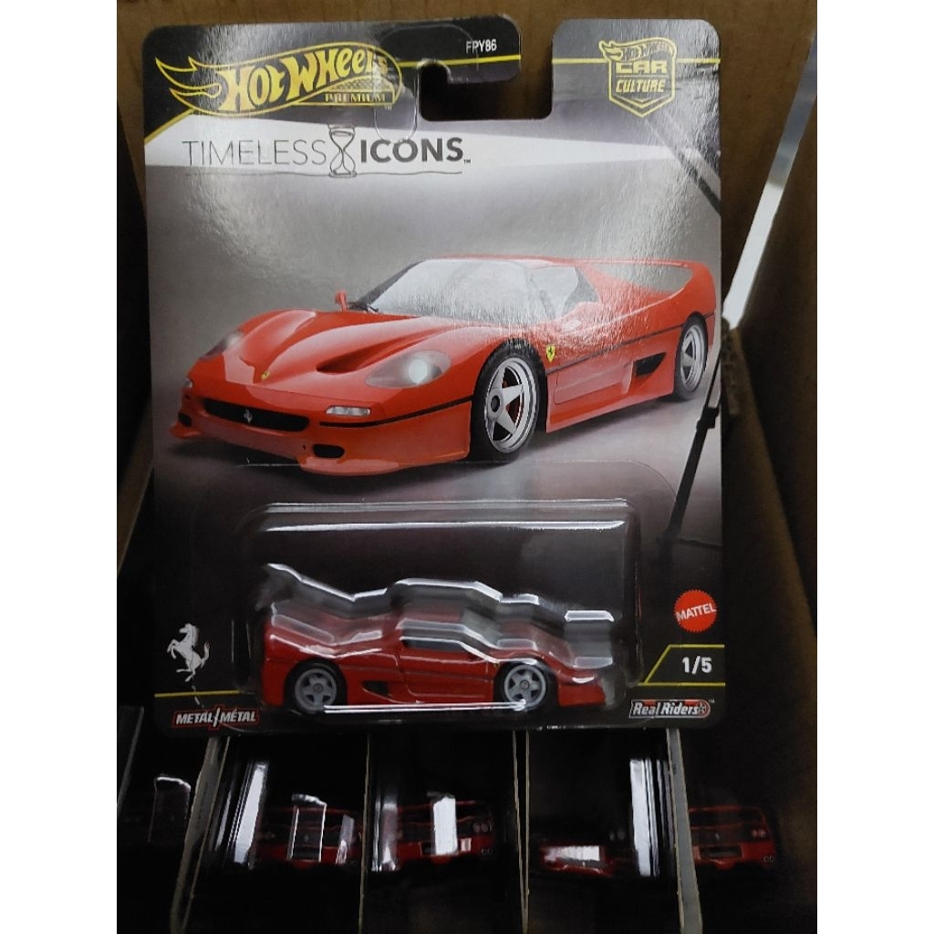 READY STOCK Ferrari F50, Nissan Skyline GT-R V-Spec II Timeless Icons Stiker Jepang