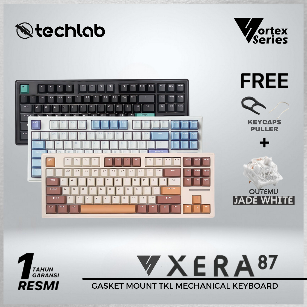 Vortexseries Xera87 / Xera 87 TKL Layout Mechanical Gaming Keyboard / Vortex Xera 87
