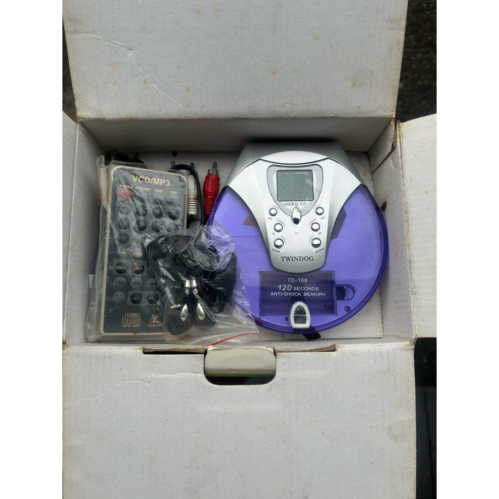 Discman Twindog Td-168