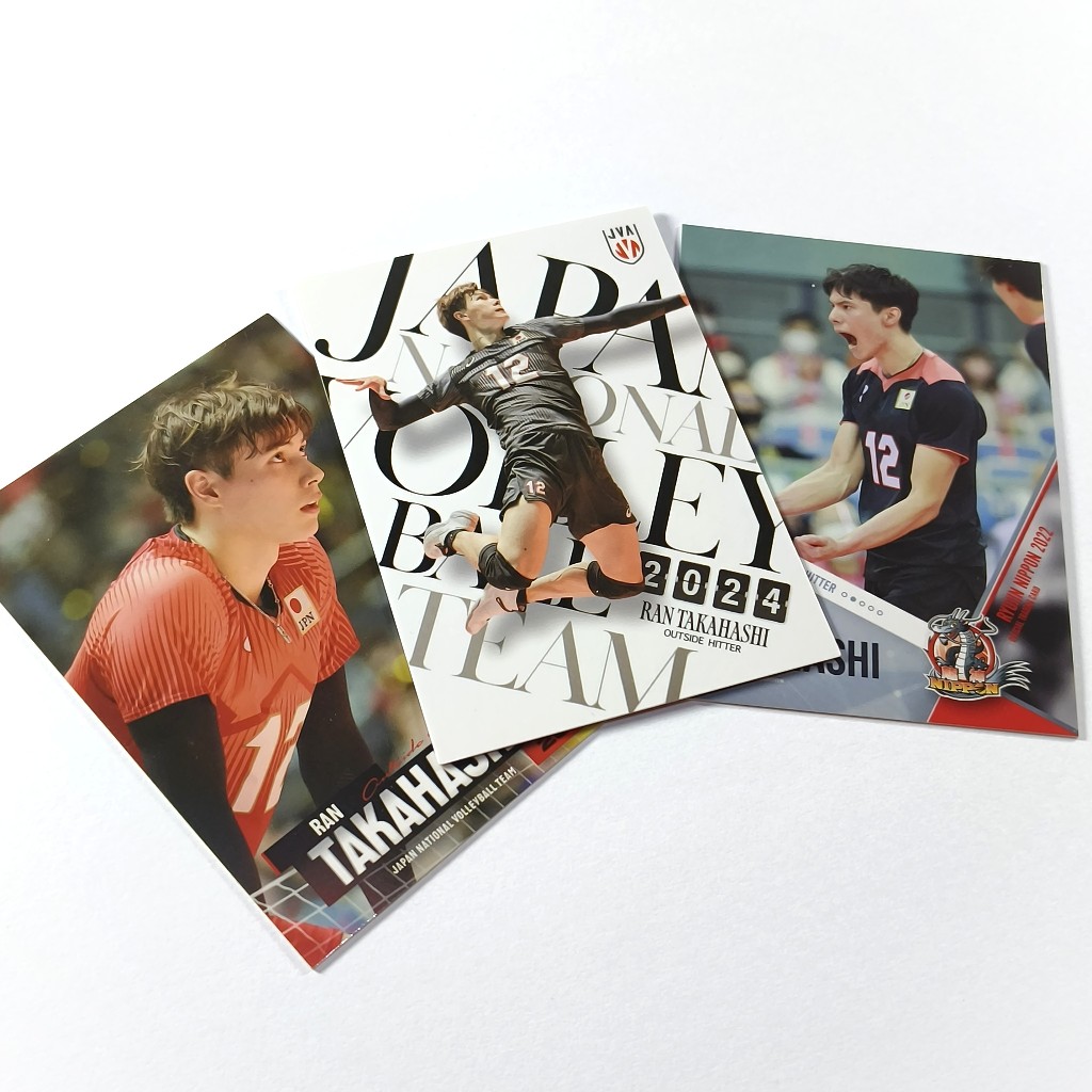 [READY] Ran Takahashi Ryujin Nippon Volleyball Trading Card Official 2022 - 2024