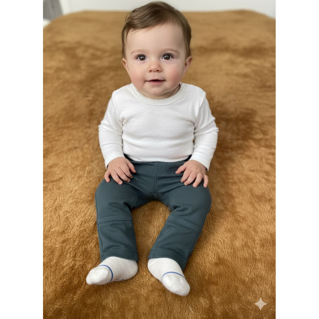 PL celana jeans Old Navy panjang anak cowok ukuran 1-2 thn LP 46 cm