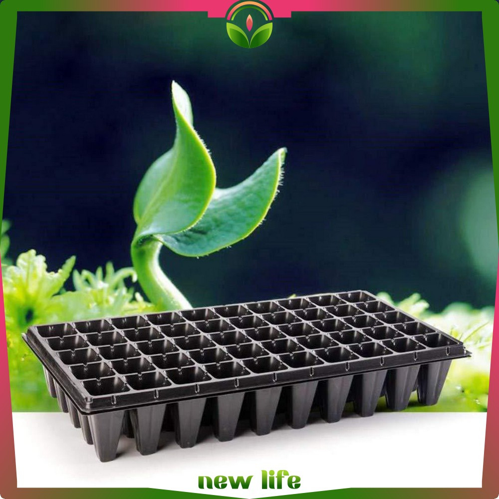 Pot Tray Semai Bibit Benih Wadah Persemaian Sayur Plastik Praktis / Tray Semai Tanaman Plastik Pembi