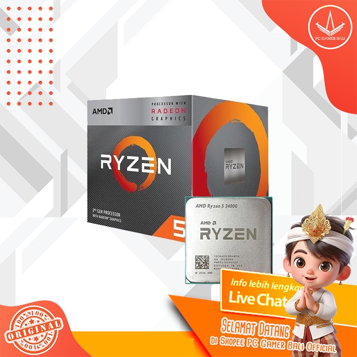 Processor AMD Ryzen 5 3400G Box
