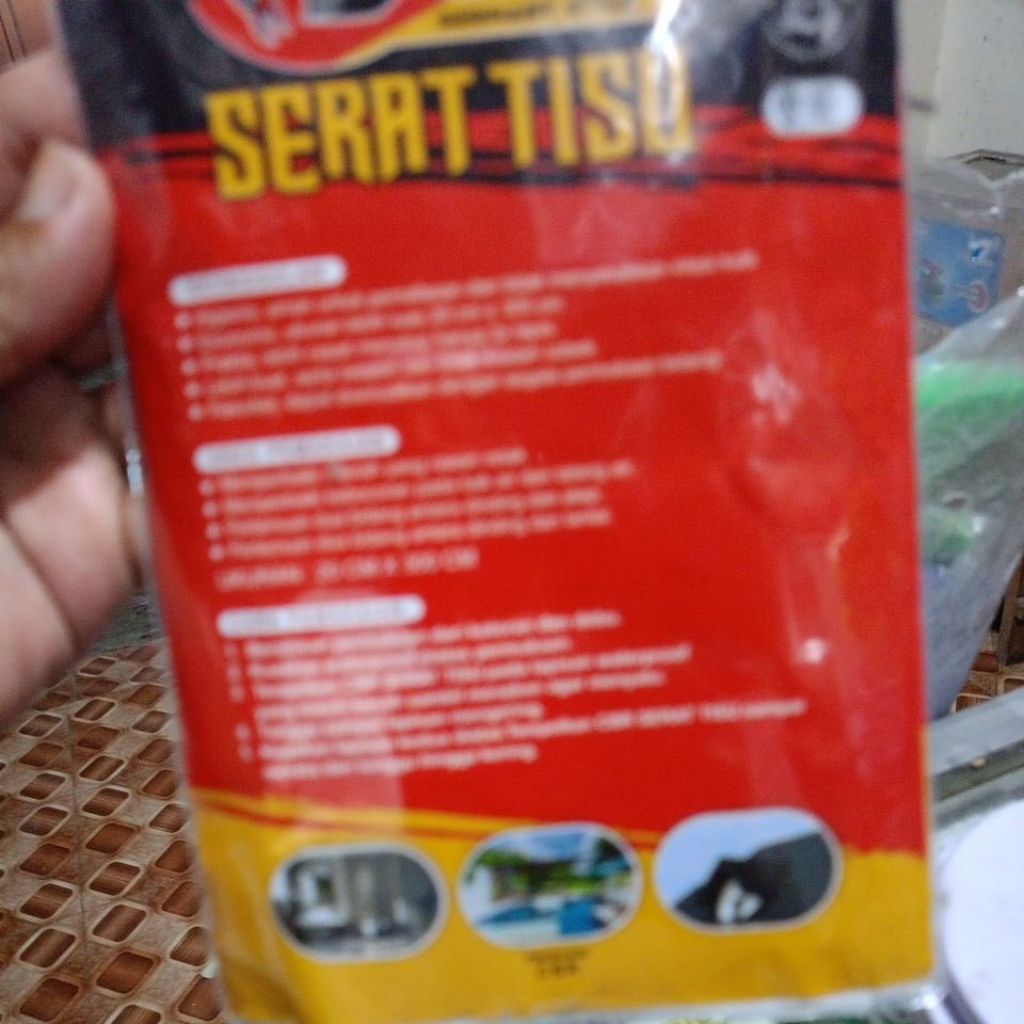 Serat fiber Aquaprof  serat tisu