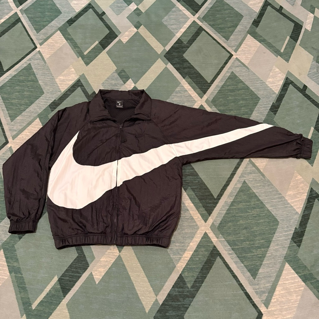 Nike Big Swoosh Jacket Black White