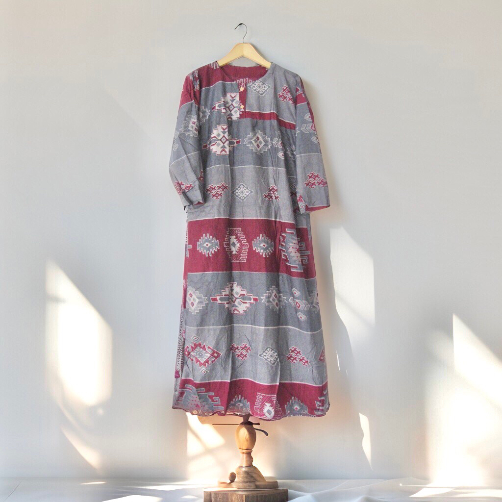 LONGDRESS MUSLIM PREMIUM/BAJU MUSLIM PREMIUM/DASTER LENGAN PANJANG/MUSLIM RAYON/DASTER NYAMAN/DASTER