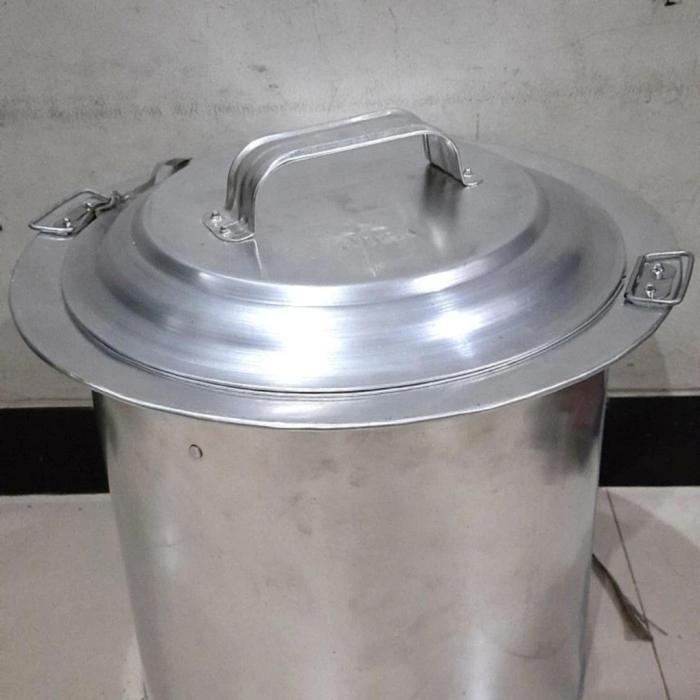 Dandang Mie Ayam BakMie 40 CM (SEKAT ANAK) Tong Mie Alumunium Tebal 0.8 MM Tahan Lama Kitchenware