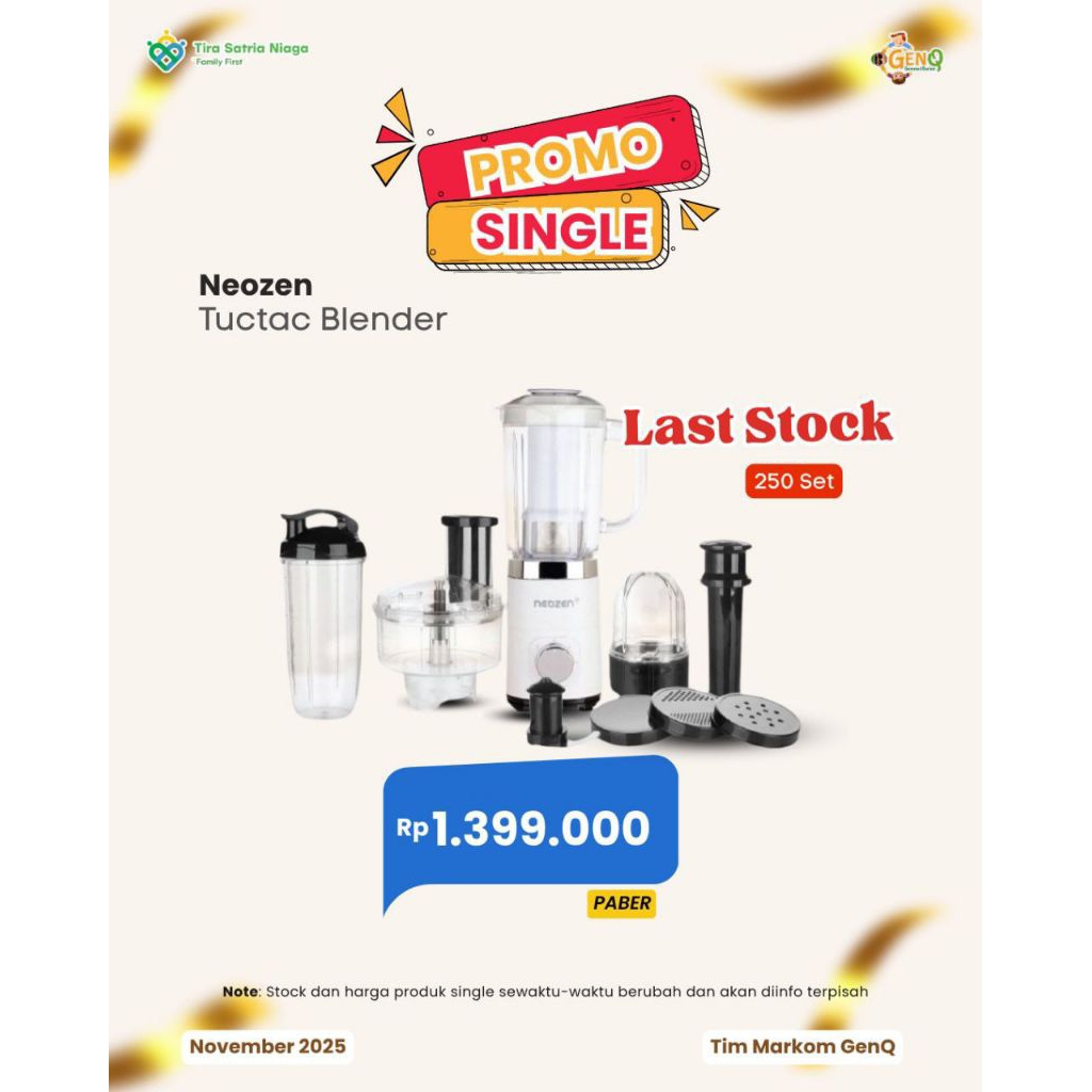 neozen tuctac blender