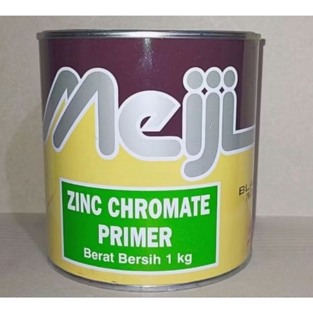 cat dasar anti karat zinc chromate meiji 1kg meni besi