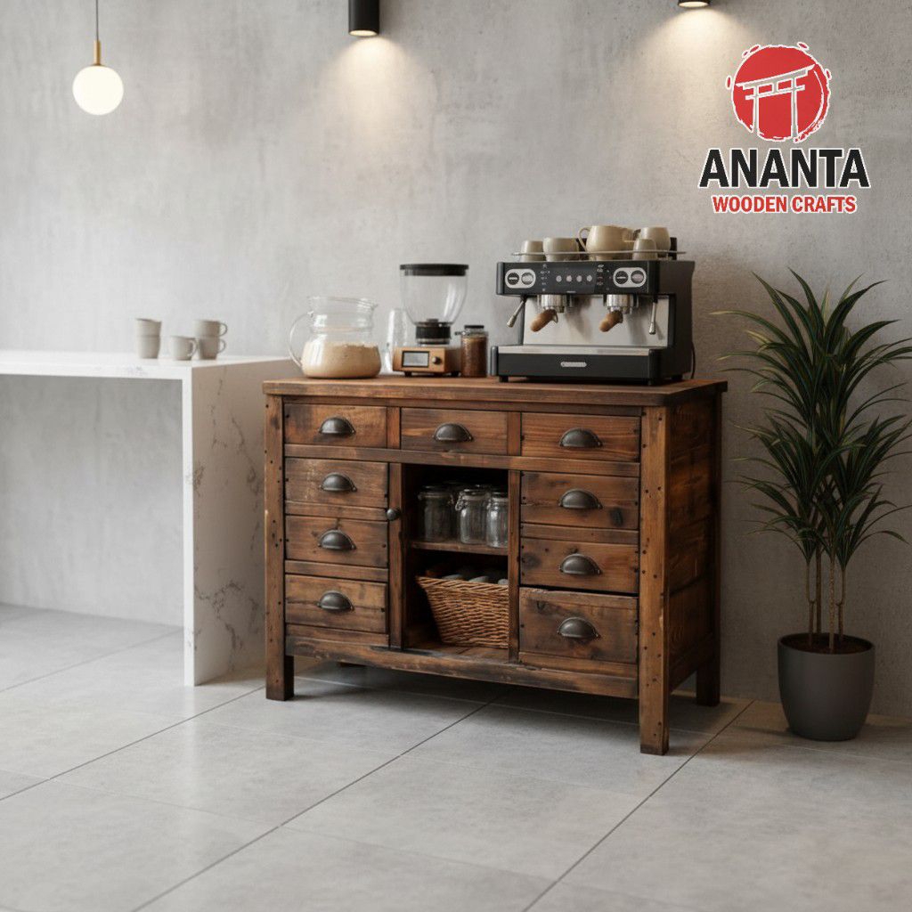 rustic coffee bar corner coffee table