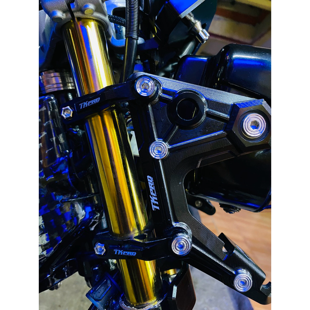 (SECOND) Mulus Cincin Set Kupingan Lampu TK PRO Hitam RXKING AS 30MM