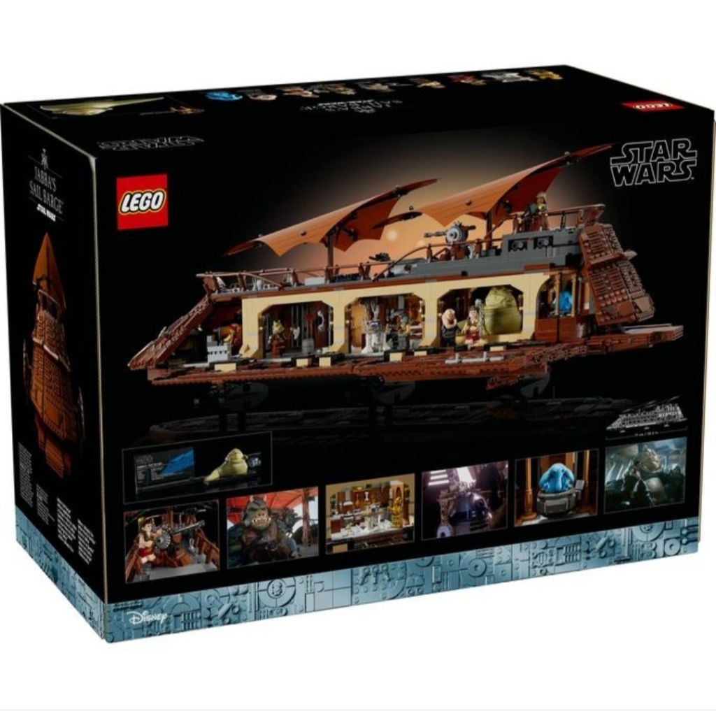 LEGO Star Wars 75397 Jabba's Sail Brage (18 tahun+) Star Wars Toys