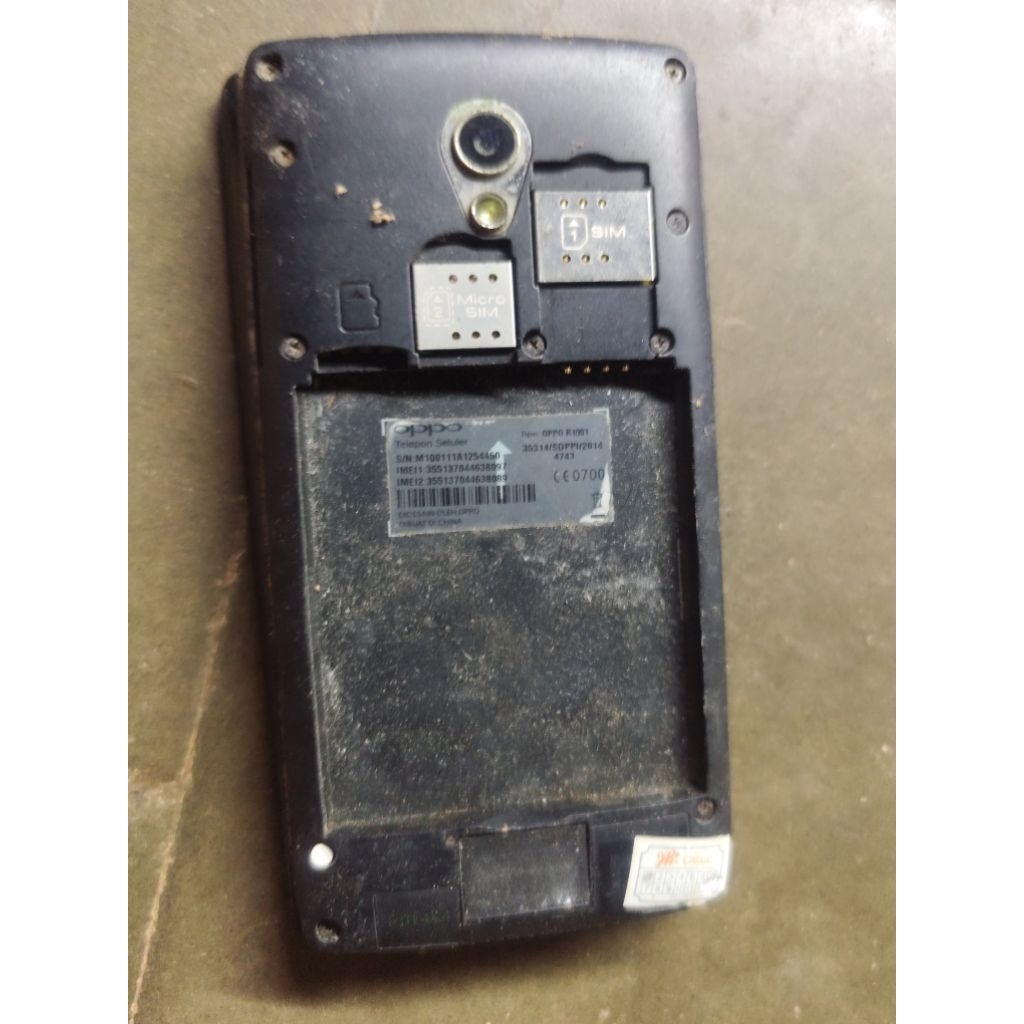 OPPO R1001 GETAR SAJA