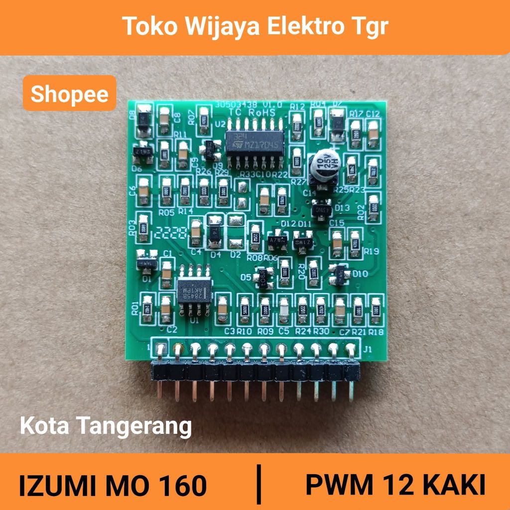 Mesin Las Sparepart | Pwm Izumi mo 160 modul 12 pin