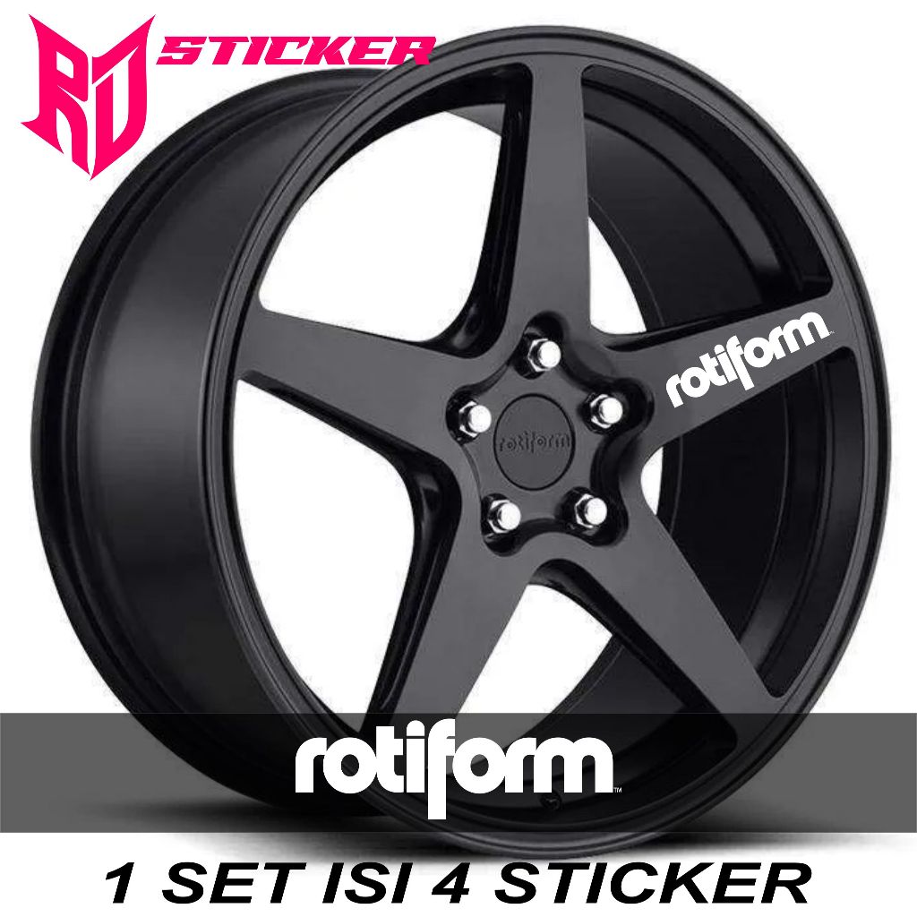 STICKER VELG ROTIFORM. STICKER VELG MOBIL