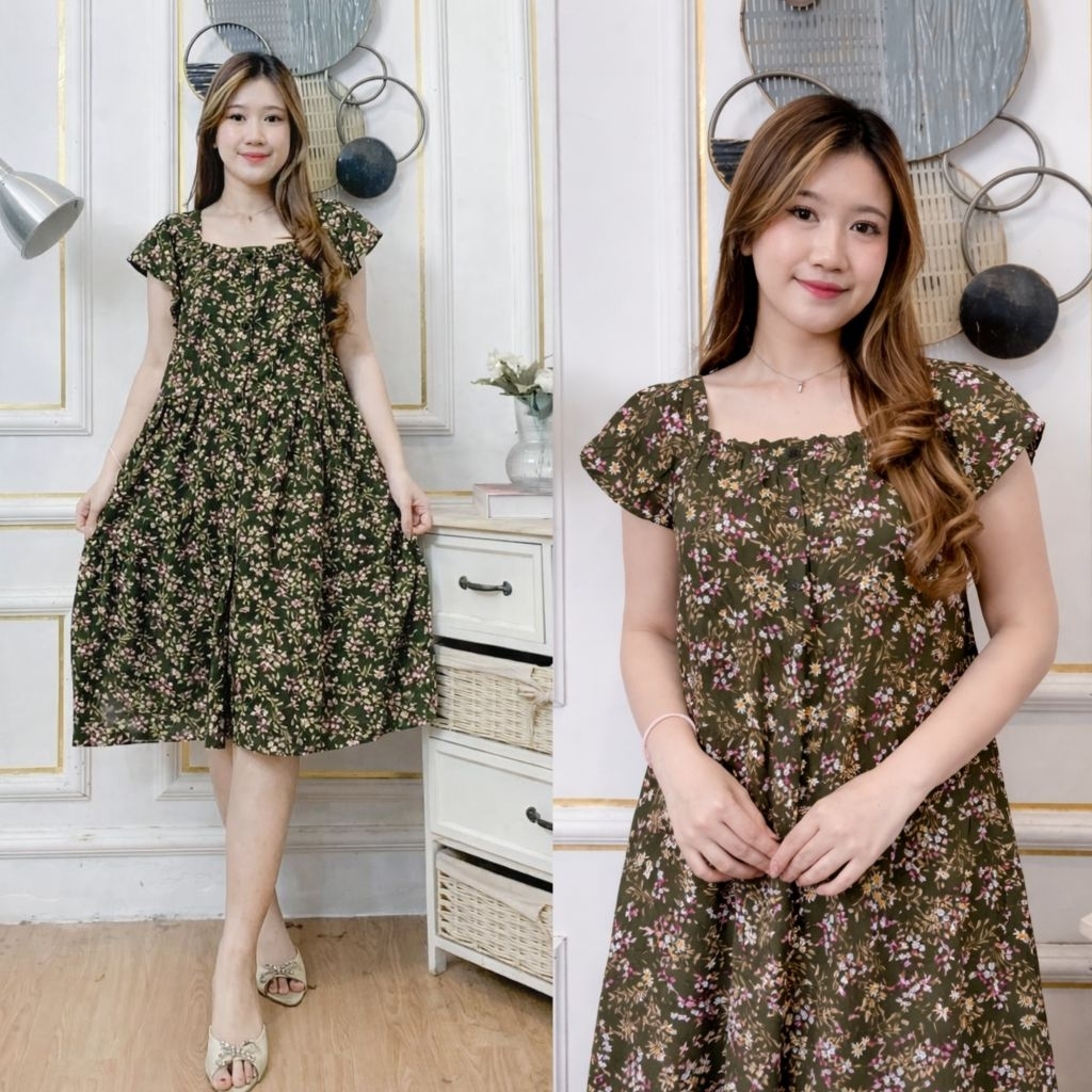 Daster Bali Azela/Daster Putri Bali azela