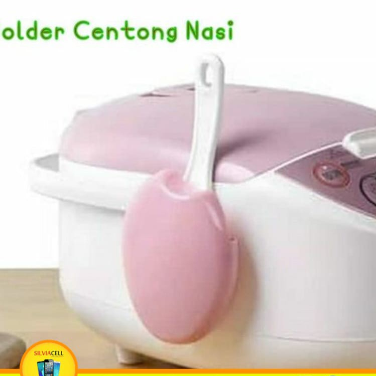 Holder Tempat Sendok Centong Spoon Rice Nasi Rice Cooker